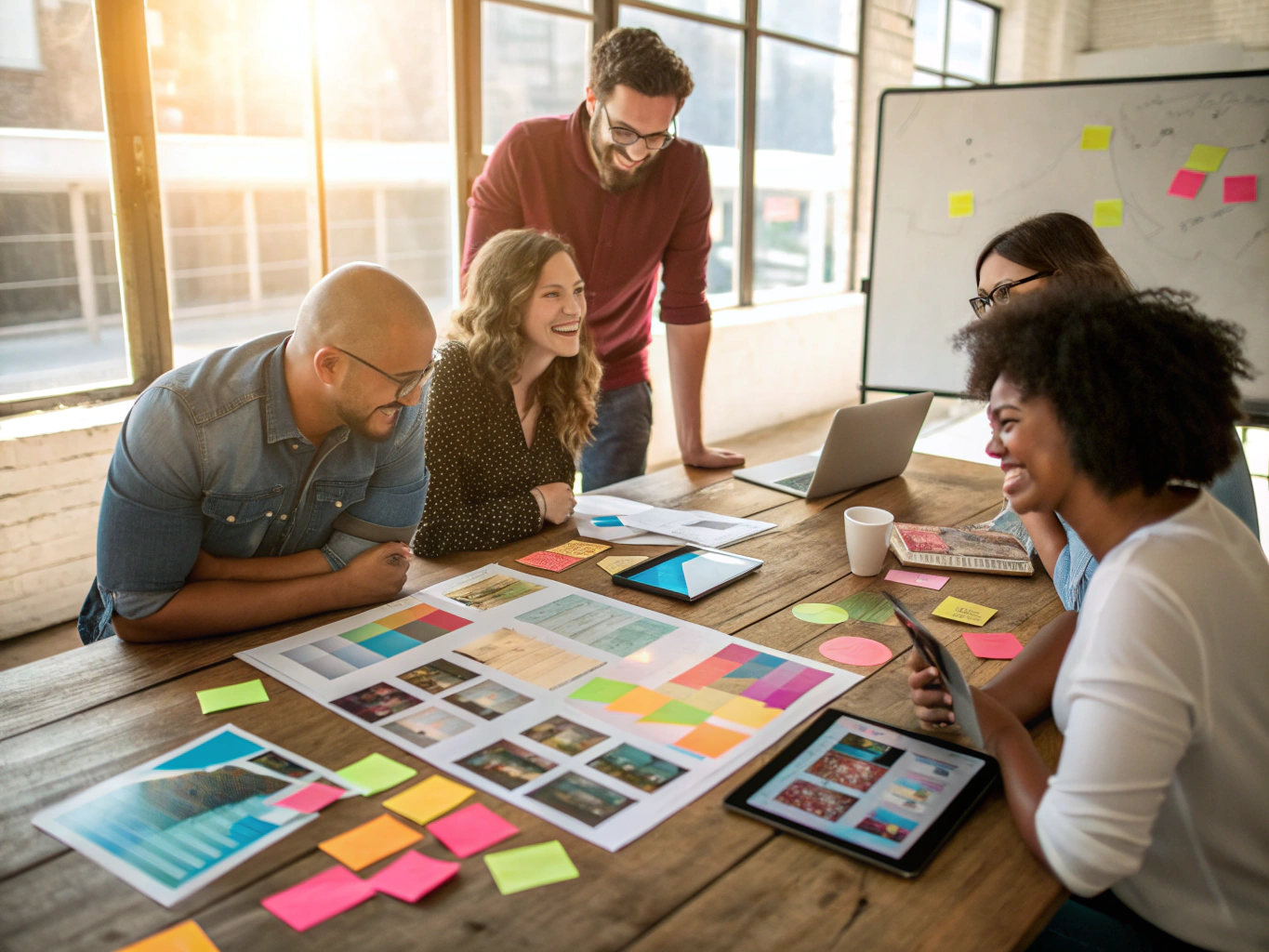 Strategic planning session for web development